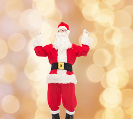 Image showing man in costume of santa claus