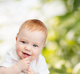 Image showing smiling little baby