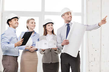 Image showing happy business team in office