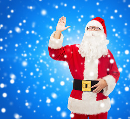 Image showing man in costume of santa claus