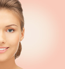 Image showing beautiful young woman face