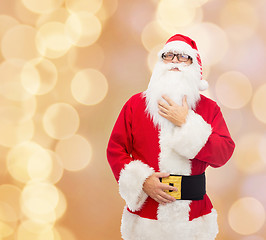 Image showing man in costume of santa claus