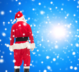 Image showing man in costume of santa claus