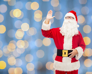 Image showing man in costume of santa claus