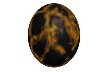 Image showing Dinosaur egg