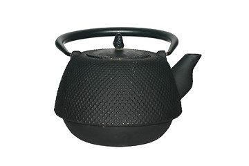 Image showing Iron tea pot