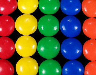 Image showing Close Up Colorful Candy