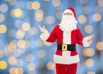 Image showing man in costume of santa claus