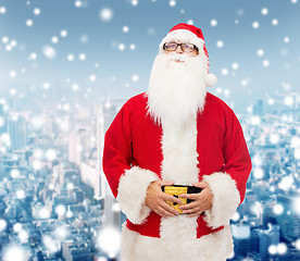 Image showing man in costume of santa claus