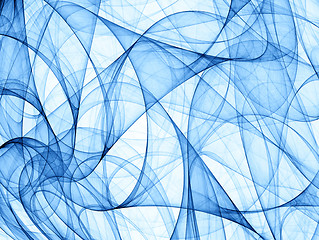 Image showing abstract blue background