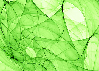 Image showing green abstract background