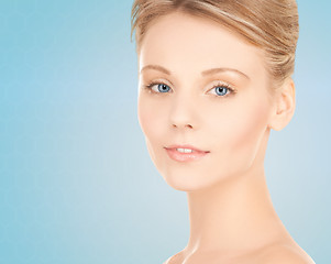 Image showing beautiful young woman face