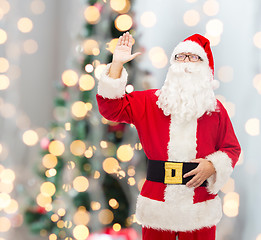 Image showing man in costume of santa claus