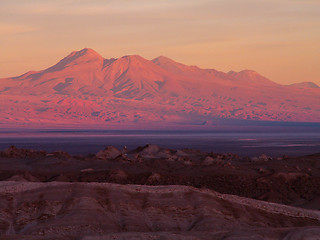 Image showing Sunset At The Valley Of The Moon