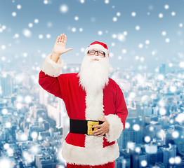 Image showing man in costume of santa claus