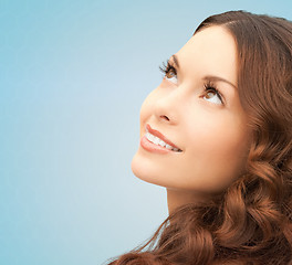 Image showing beautiful young woman face