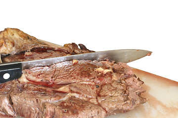 Image showing Juicy beef meat