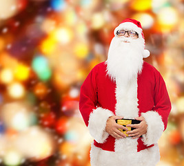 Image showing man in costume of santa claus