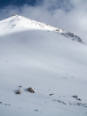 Image showing Snowy Mountain Peak