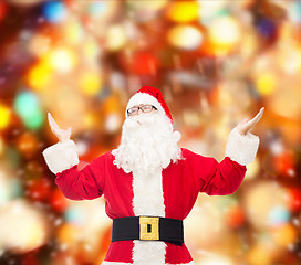 Image showing man in costume of santa claus