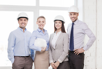 Image showing happy business team in office