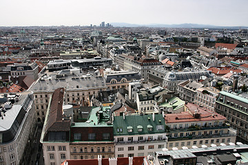 Image showing Panorama of Vienna