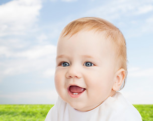 Image showing smiling little baby