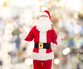 Image showing man in costume of santa claus