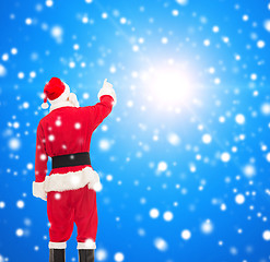 Image showing man in costume of santa claus