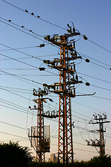 Image showing Power lines