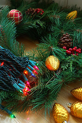 Image showing Christmas Decorations