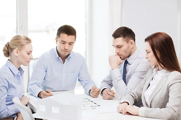 Image showing team of architects and designers in office