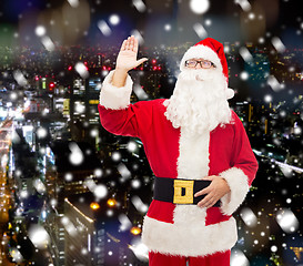 Image showing man in costume of santa claus