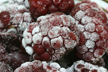 Image showing Frozen berries