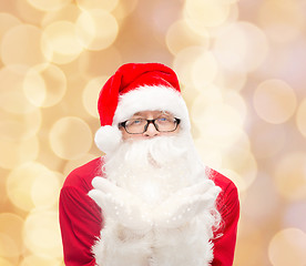 Image showing man in costume of santa claus