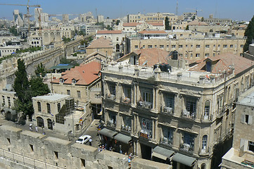 Image showing Jerusalem – Old and new city