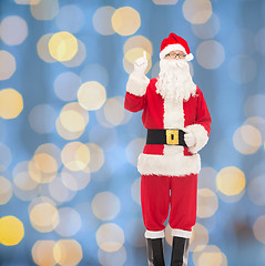 Image showing man in costume of santa claus