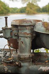 Image showing Old Rusty Machinery