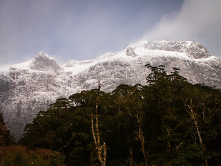 Image showing Mountain Near Milford Sound