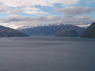 Image showing Mount Cook Across Lake