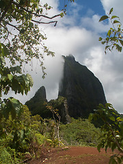 Image showing Moorea Peak