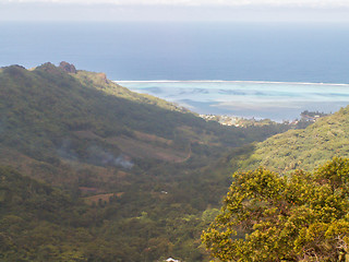 Image showing Moorea Coast View