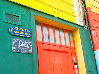 Image showing La Boca Door Frame