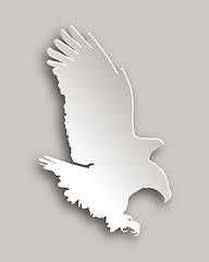 Image showing Bold eagle