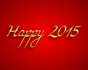 Image showing Happy 2015