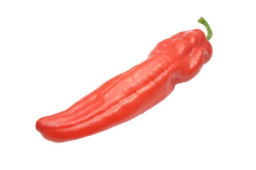 Image showing Detailed but simple image of red paprika