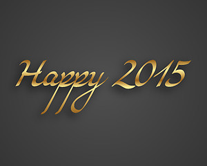 Image showing Happy 2015