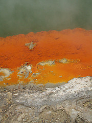 Image showing Colours of Champagne Pool