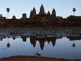 Image showing Angkor Wat Reflection