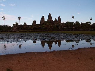 Image showing Angkor Wat Reflection
